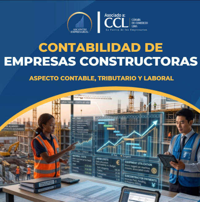065CUR2026 – CONTABILIDAD DE EMPRESAS CONSTRUCTORAS – ASPECTO CONTABLE, TRIBUTARIO Y LABORAL